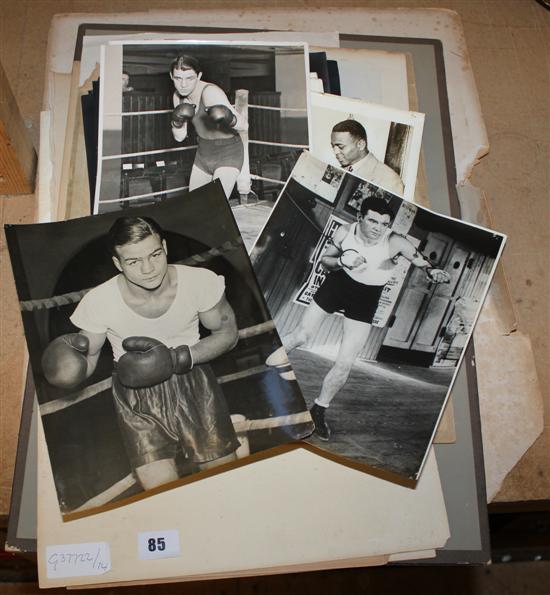 Collection of sports, funeral of King of Greece etc. photographs